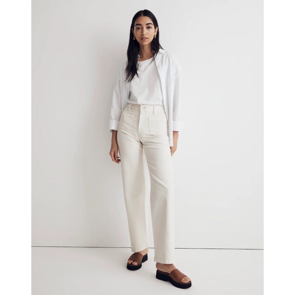 Madewell Perfect Vintage High-Rise Wide-Leg Jeans
